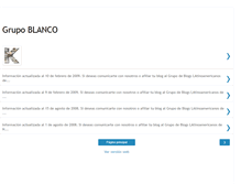 Tablet Screenshot of grupo-blanco.blogspot.com