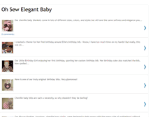 Tablet Screenshot of ohsewelegantbaby.blogspot.com