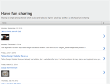 Tablet Screenshot of havefunsharing.blogspot.com