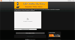 Desktop Screenshot of lzpradionline.blogspot.com