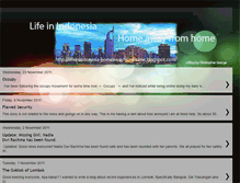 Tablet Screenshot of lifeinindonesia-homeawayfromhome.blogspot.com
