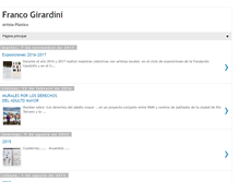 Tablet Screenshot of francogirardinipinturasydibujos.blogspot.com
