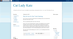 Desktop Screenshot of catladykate.blogspot.com