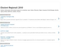 Tablet Screenshot of elezioniregionali2010.blogspot.com