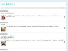Tablet Screenshot of livelifeartfully.blogspot.com