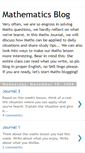 Mobile Screenshot of mathsblog.blogspot.com