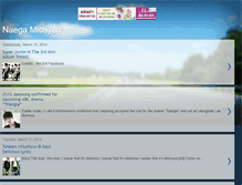 Tablet Screenshot of naegamichyeo.blogspot.com
