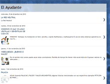 Tablet Screenshot of elayudante90.blogspot.com