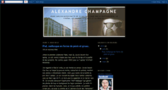 Desktop Screenshot of alexandrechampagne.blogspot.com