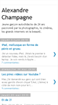 Mobile Screenshot of alexandrechampagne.blogspot.com
