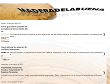 Tablet Screenshot of maderadelabuena.blogspot.com