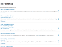 Tablet Screenshot of hair-coloring1.blogspot.com