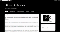 Desktop Screenshot of effettokuleshov.blogspot.com