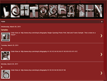 Tablet Screenshot of lettography.blogspot.com