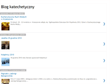Tablet Screenshot of klasztor-katecheza.blogspot.com