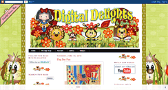 Desktop Screenshot of digitaldelightsbyloubylootutorials.blogspot.com