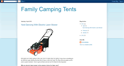 Desktop Screenshot of lovecampingtents.blogspot.com