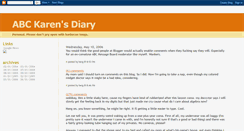 Desktop Screenshot of abckarensdiary.blogspot.com