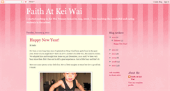 Desktop Screenshot of faithatkeiwai.blogspot.com