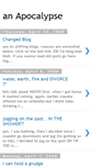 Mobile Screenshot of an-apocalypse.blogspot.com