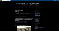 Desktop Screenshot of harquebusiersanddragooners.blogspot.com