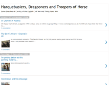 Tablet Screenshot of harquebusiersanddragooners.blogspot.com