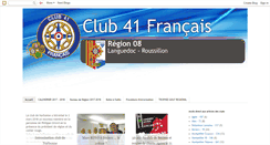 Desktop Screenshot of club41region8.blogspot.com