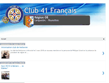 Tablet Screenshot of club41region8.blogspot.com