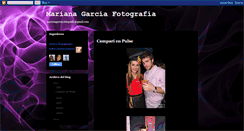 Desktop Screenshot of mariana-garcia-fotografia.blogspot.com