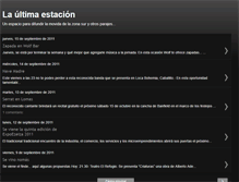 Tablet Screenshot of laultimaestaciona.blogspot.com