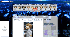 Desktop Screenshot of placeinourheartshavesuperjunior.blogspot.com