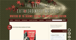 Desktop Screenshot of leaguewriters.blogspot.com