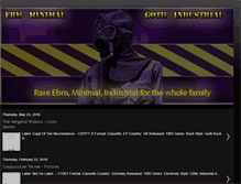 Tablet Screenshot of gothindustrialebmsynth.blogspot.com
