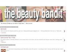 Tablet Screenshot of beautybandit.blogspot.com