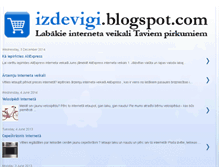 Tablet Screenshot of izdevigi.blogspot.com