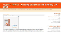 Desktop Screenshot of flypen.blogspot.com