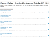 Tablet Screenshot of flypen.blogspot.com