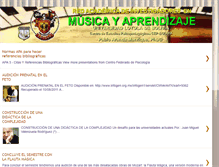 Tablet Screenshot of musicayaprendizaje.blogspot.com