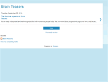 Tablet Screenshot of brainteasers101.blogspot.com