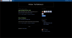 Desktop Screenshot of pegatutorials.blogspot.com