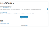 Tablet Screenshot of pegatutorials.blogspot.com