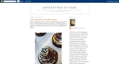 Desktop Screenshot of adventures-in-cake.blogspot.com