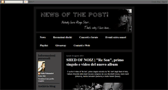 Desktop Screenshot of newsofthepost.blogspot.com