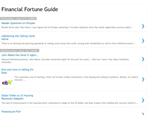 Tablet Screenshot of finance-fortune-guide.blogspot.com