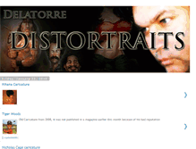 Tablet Screenshot of distortraits.blogspot.com