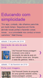 Mobile Screenshot of educandocomsimplicidade.blogspot.com