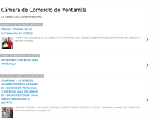 Tablet Screenshot of camaradecomerciodeventanilla.blogspot.com
