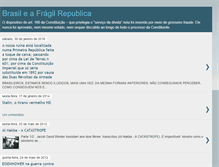 Tablet Screenshot of brasileafragilrepublica.blogspot.com