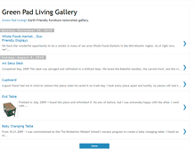 Tablet Screenshot of greenpadgallery.blogspot.com