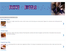 Tablet Screenshot of beansbistro.blogspot.com